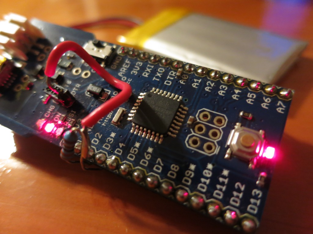 Arduino FIO Internal Voltmeter and Thermometer – semifluid.com